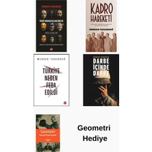Kırmızı Kedi Yayınevi Merdan Yanardağ 4 Kitap Seti + Geometri Hediye