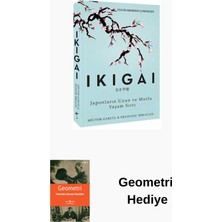 İndigo Kitap Ikigai-Japonların Uzun ve Mutlu Yaşam Sırrı + Geometri Hediye