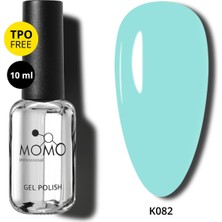 Momo Professional Kalıcı Oje K082, Turkuaz, 10 ml
