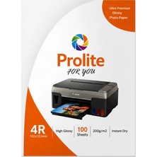 Prolite 4r Fotoğraf Resim Baskı Kağıdı 5 li Paket 500 Adet