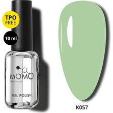 Momo Professional Kalıcı Oje K057, Pastel Yeşili, 10 ml