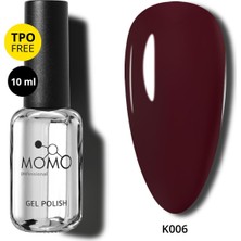 Momo Professional Kalıcı Oje K006 Mürdüm 10 ml