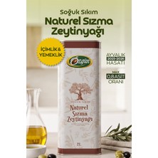 Özgün Zeytinyağı Natural Sızma 2 Lt Teneke