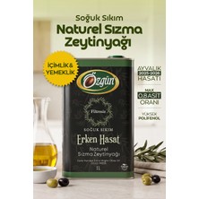 Özgün Erken Hasat Zeytinyağı 1 Lt Teneke