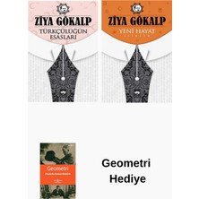 Ötüken Neşriyat Ziya Gökalp 2 Kitap Seti + Geometri Hediye