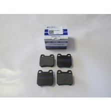 Trn Opel Vectra- B- 99/02; Arka Fren Balatası (Kablosuz)(Disk) (61,4X61,2X15) (Bramax)