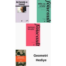 Ayrıntı Yayınları Michel Foucault 3 Kitap Seti + Geometri Hediye
