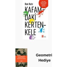 Mona Kafamdaki Kertenkele-Renkli Basım + Geometri Hediye