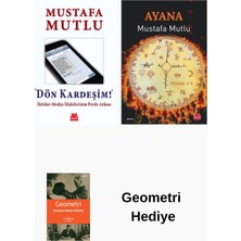 Kırmızı Kedi Yayınevi Mustafa Mutlu 2 Kitap Seti + Geometri Hediye