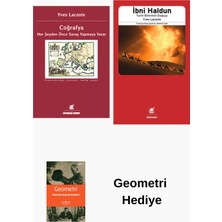 Ayrıntı Yayınları Yves Lacoste 2 Kitap Seti + Geometri Hediye