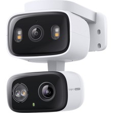 TP-Link Tp-Lınk Tapo C246D 3mp 2.8mm/6mm Dual Lens 12 mt Renkli Gece Görüşü Çift Yönlü Konuşma Ses ve Işık A