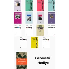 Ayrıntı Yayınları Michel Foucault 15 Kitap Seti + Geometri Hediye
