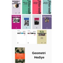 Ayrıntı Yayınları Michel Foucault 11 Kitap Seti + Geometri Hediye