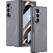 M.TK Moveteck Samsung Galaxy Z Fold 8 Ultra Uyumlu Kılıf Magsafe Şarj Özellikli Kıpta Kpt-10 Sert Pc Kapak