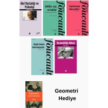 Ayrıntı Yayınları Michel Foucault 5 Kitap Seti + Geometri Hediye
