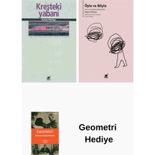 Ayrıntı Yayınları Adam Philips 2 Kitap Seti + Geometri Hediye