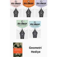 Ötüken Neşriyat Ziya Gökalp 5 Kitap Seti + Geometri Hediye