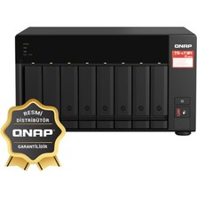 Qnap TS-873A-8GB Ram 8 HDD Yuvalı Tower Nas (Resmi Distribütör Garantili)