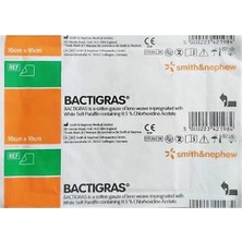 Smith & Nephew Bactigras Parafinli Gazlı Bez 10X10 cm 1ADET