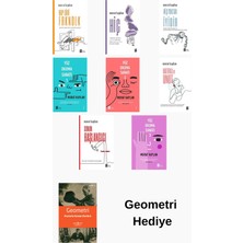 Mona Murat Kaplan 8 Kitap Seti + Geometri Hediye