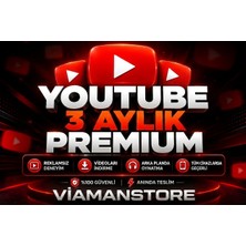 Youtube Premium 3 Aylık Yeni Hesaplar Için Dijital Teslimat