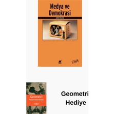 Ayrıntı Yayınları Medya ve Demokrasi + Geometri Hediye
