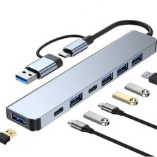 Hace Bazaar Byl 221 Support 7 In 1 Type-C USB Çevirici