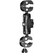 Nukrotech Çift Mandallı Aksiyon Kamera Bağlantı Aparatı (Mafsal 9 Cm)