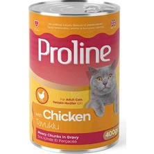 Bezos Tavuklu Sos Içinde Gravy Yetişkin Kedi Konservesi 400 gr