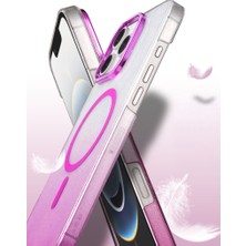 Bezos iPhone 16 Pro Glossy Magsafe Kapak - Mavi