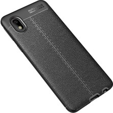 Bezos Galaxy A01 Core Kılıf Auto Focus Kapak - Siyah
