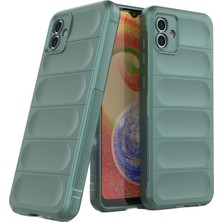 Bezos Galaxy A05 Kılıf Optimum Silikon - Koyu Yeşil