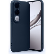 Bezos V50 Lite 4g Auto Focus Karbon Kapak - Lacivert