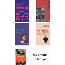 Ketebe Giorgio Agamben 4 Kitap Seti + Geometri Hediye