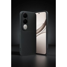 Bezos V50 Lite 4g Auto Focus Karbon Kapak - Siyah