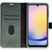 Bezos Galaxy A05S Kılıf Trend S Plus Kapaklı Kılıf - Yeşil