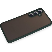Bezos Galaxy S24 Kılıf Montreal Silikon Kapak - Yeşil