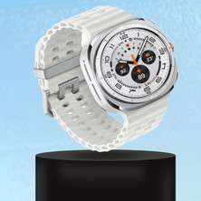 TeknoKapsül Watch 7 Ultra KR417 Rug Silikon Kordon - Yıldız Işığı