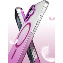 Bezos iPhone 16 Glossy Magsafe Kapak - Mor