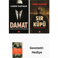 Kırmızı Kedi Yayınevi Caner Taşpınar 2 Kitap Seti + Geometri Hediye