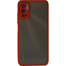 Bezos Note 10 5g Kılıf Montreal Silikon Kapak - Kırmızı