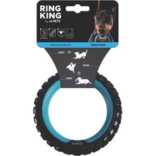 Bezos Single Ring King Köpek Oyuncağı 12,7X12,7X2,2 cm