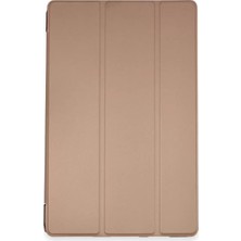 Motto Ticaret Newface Apple Ipad Pro 13 (2024) Kılıf Tablet Smart Kılıf - Rose Gold