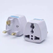 Alkar Store Amerikan, Ingiltere, Dubai, Hong Kong, Irlanda, Kıbrıs Seyahat Fişi Adaptörü Tip G Plug Adapter Üniversal 3 Pinli Ingiliz Fiş Tersi 1 Adet ES5150