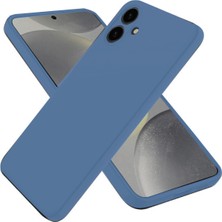 Bezos Galaxy A06 Kılıf First Silikon - Mavi