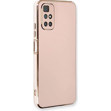 Alkar Store Xiaomi Redmi 10 2022 Için Kılıf Olive Plated Pembe [redmi 10 2022 ile Uyumlu Kılıf - Pembe]