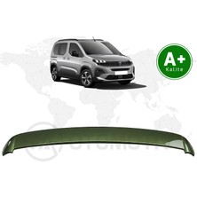 Fa Otomotiv Peugeot Rifter Bagaj Üstü Spoiler Haki Yeşil (Knq) Boyalı 2024 Model ve Sonrası