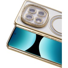 Bezos Note 15 Pro 5g Joke Simli Magneticsafe Kılıf - Gold