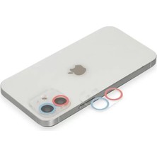Motto Ticaret Newface Apple Iphone 11 Renkli Kamera Lens Koruma Cam - Pembe-Mavi