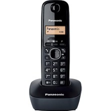 Alkar Store Kx TG1611 Dect Telefon-Siyah_gri Dect Telefon, Siyah